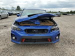 2018 Subaru Wrx Limited Blue vin: JF1VA1F66J9808571