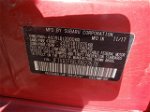 2018 Subaru Wrx Limited Red vin: JF1VA1F66J9822678
