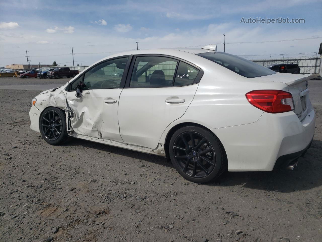 2020 Subaru Wrx Premium White vin: JF1VA1F66L8812354