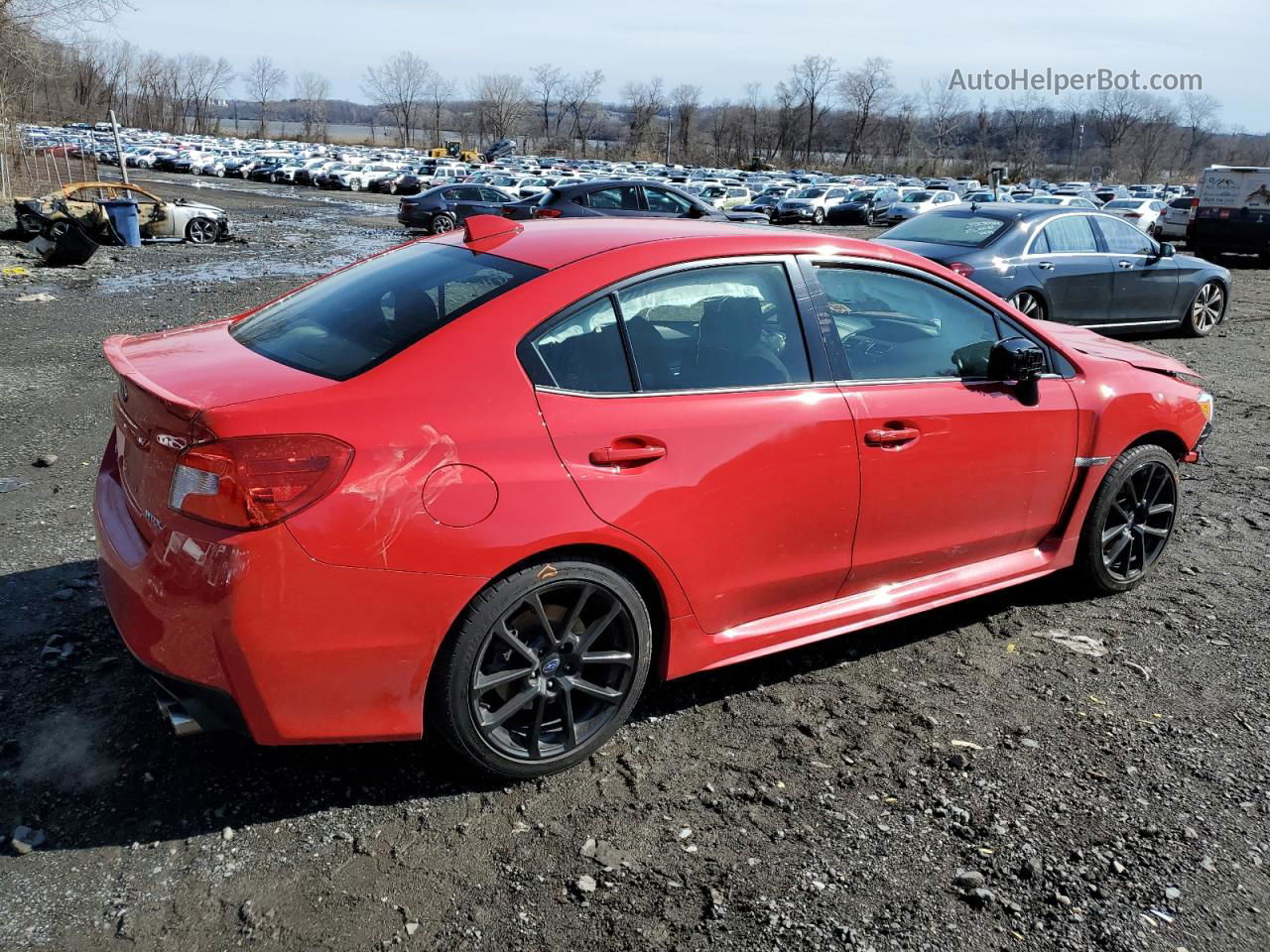 2021 Subaru Wrx Premium Red vin: JF1VA1F66M8814137