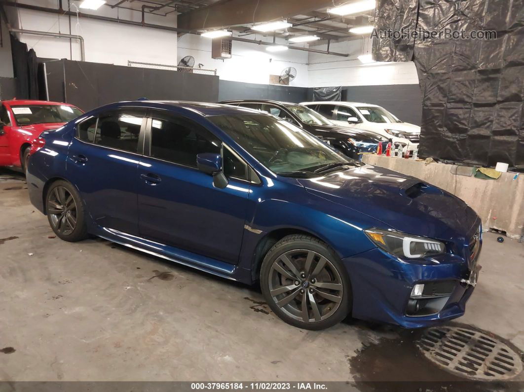 2017 Subaru Wrx Premium Blue vin: JF1VA1F67H9831335