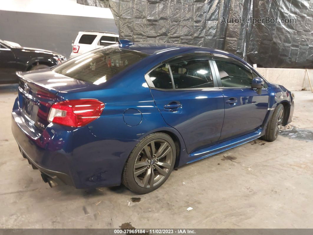 2017 Subaru Wrx Premium Синий vin: JF1VA1F67H9831335