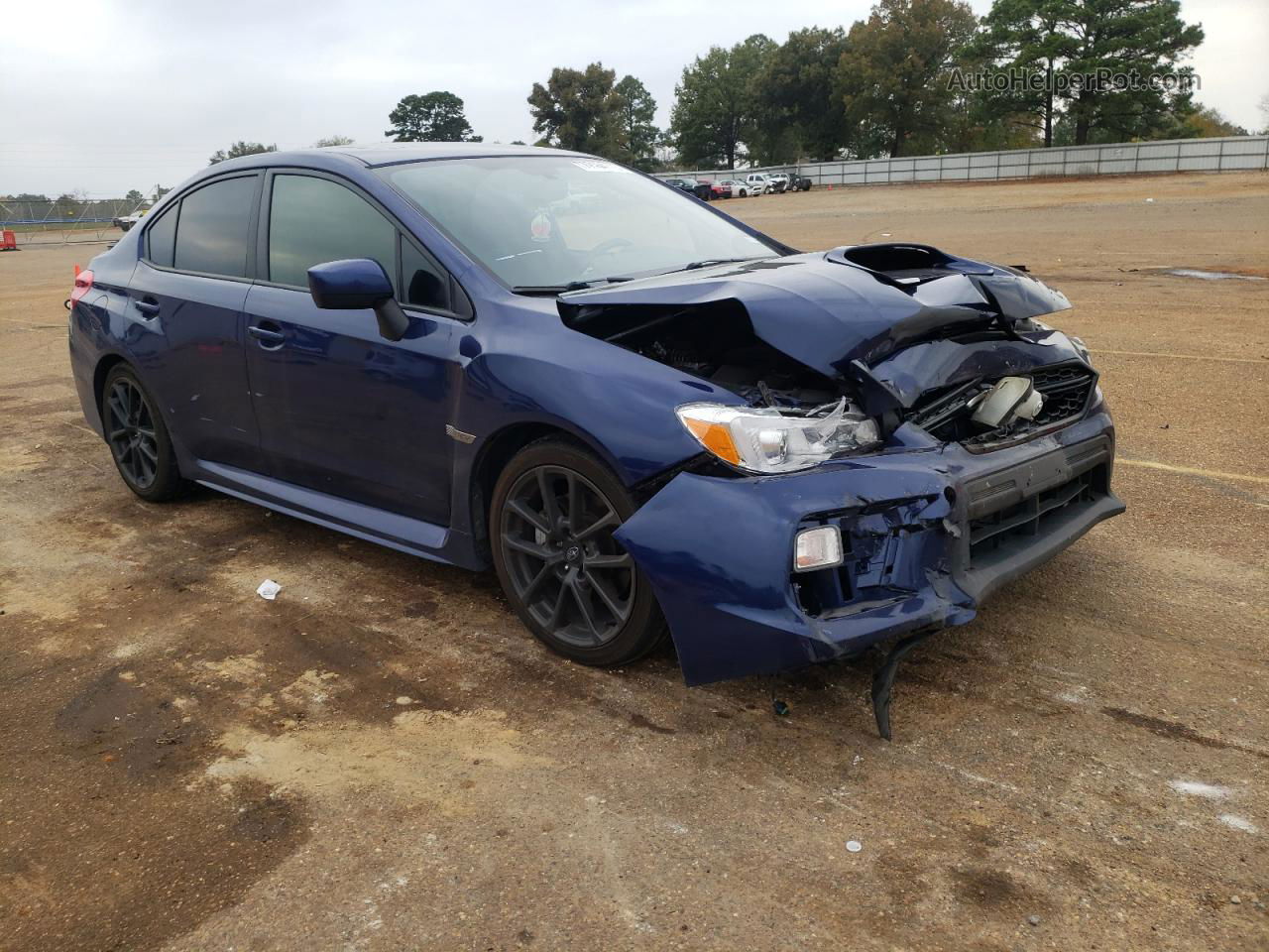 2020 Subaru Wrx Premium Blue vin: JF1VA1F67L8820186