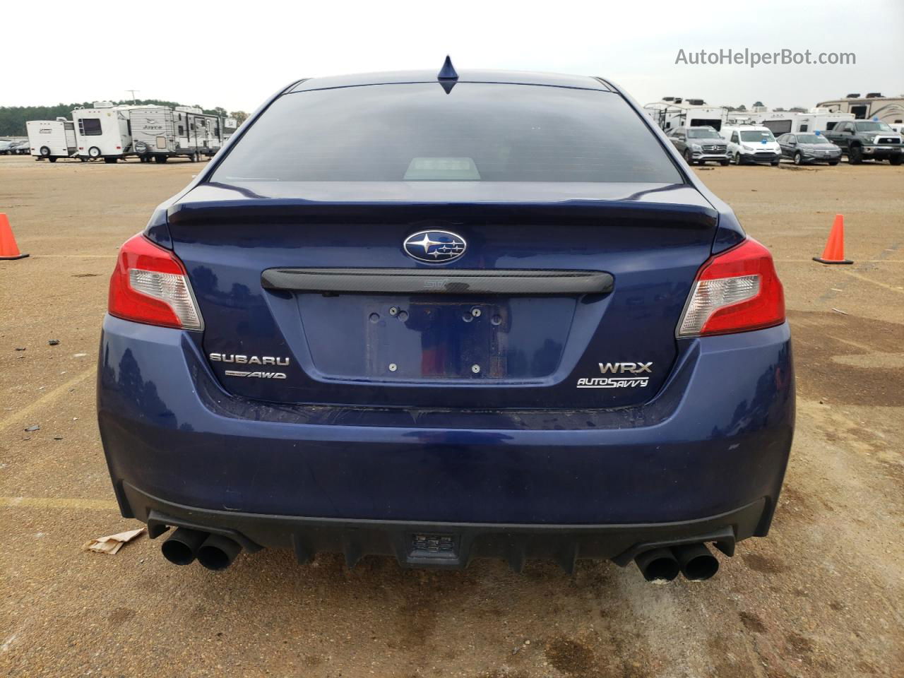 2020 Subaru Wrx Premium Blue vin: JF1VA1F67L8820186