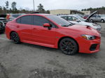 2018 Subaru Wrx Limited Red vin: JF1VA1F68J9804697