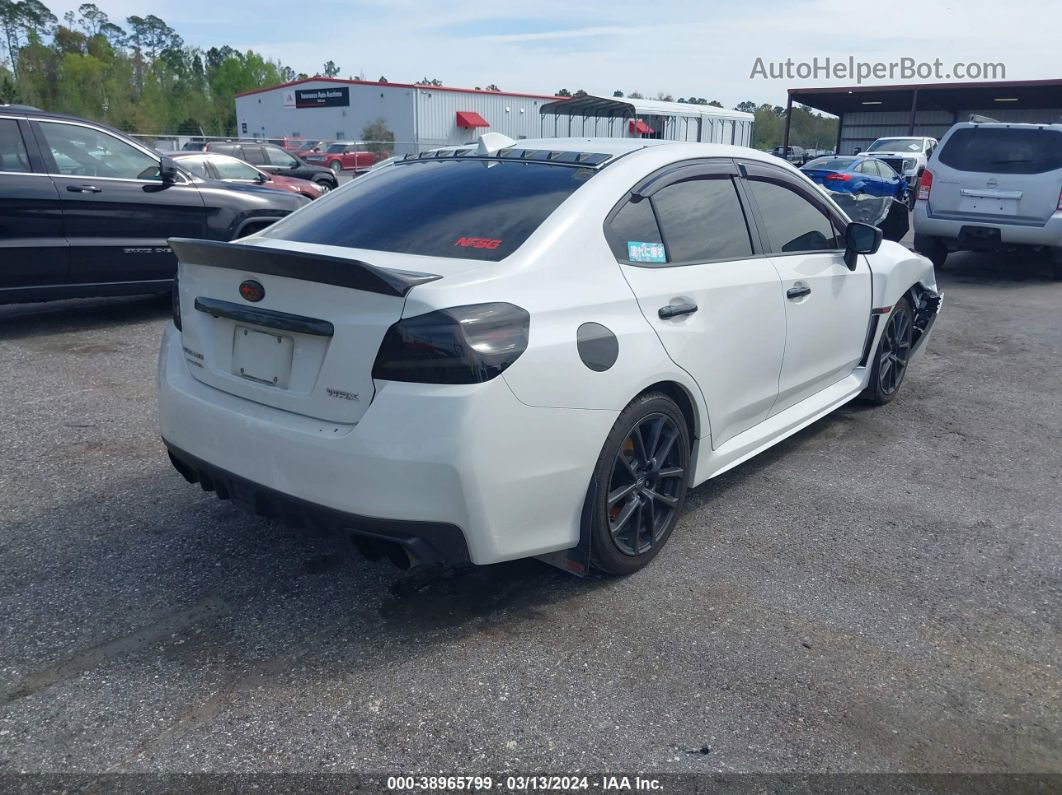 2020 Subaru Wrx Premium White vin: JF1VA1F68L8821203