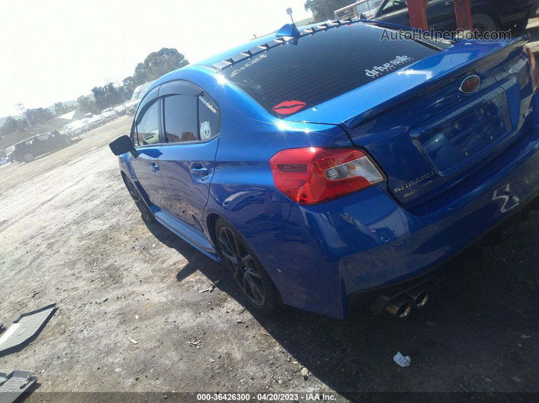 2021 Subaru Wrx Premium Blue vin: JF1VA1F68M8806556