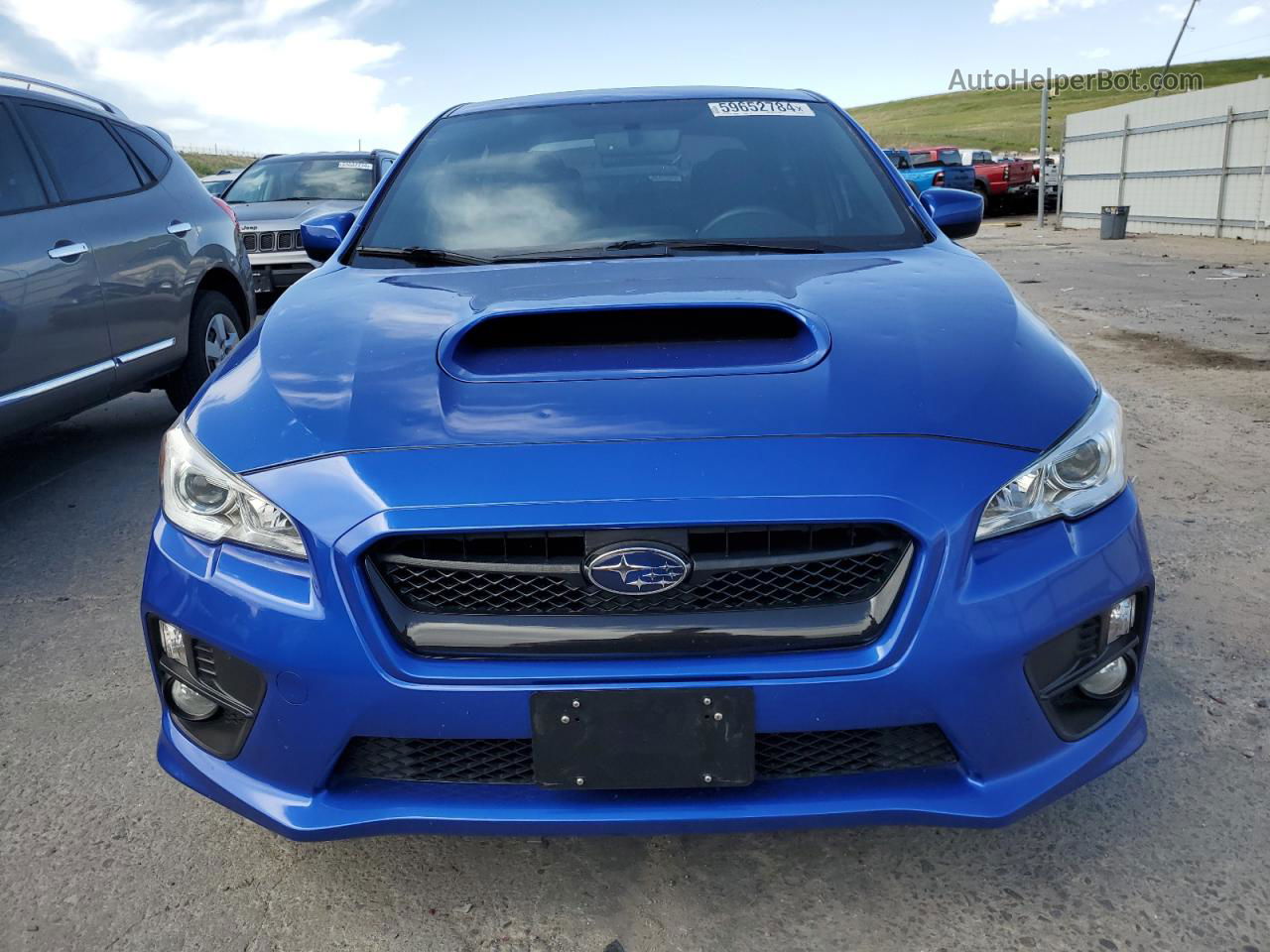 2017 Subaru Wrx Premium Blue vin: JF1VA1F69H9839484