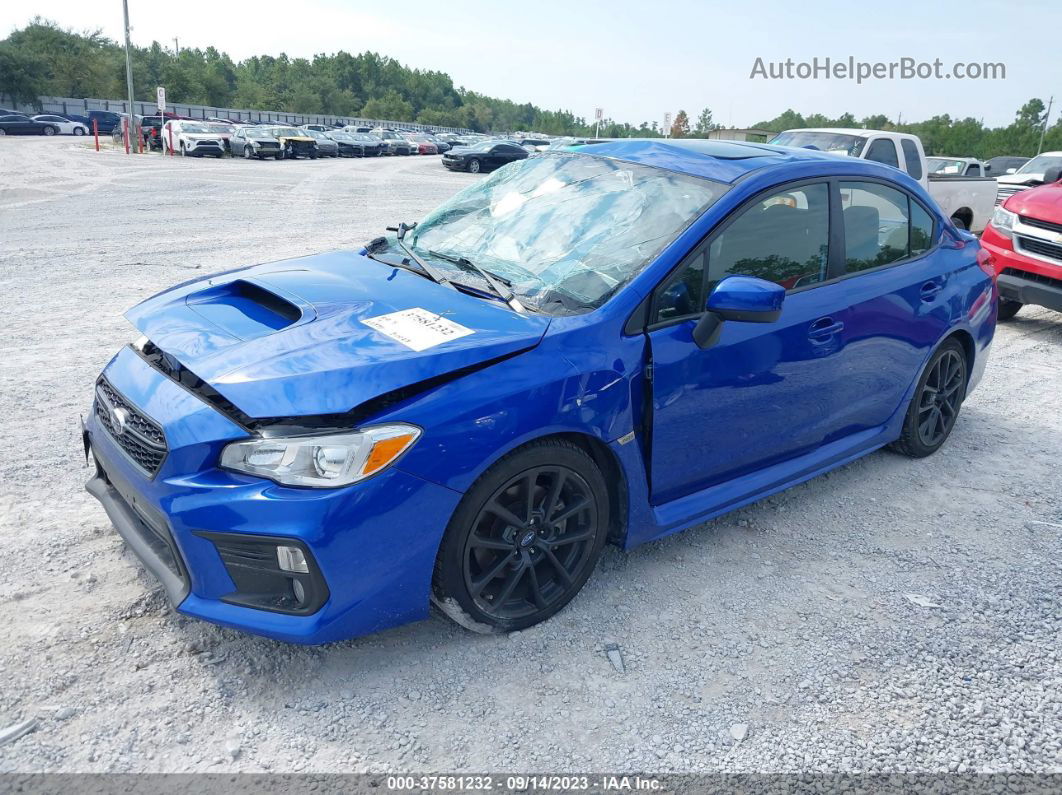 2020 Subaru Wrx Premium Blue vin: JF1VA1F69L8802045