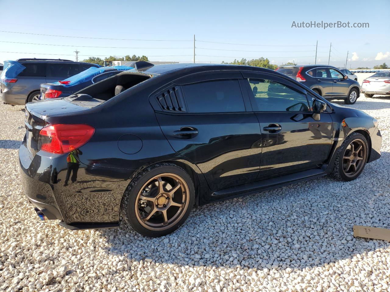 2021 Subaru Wrx Premium Black vin: JF1VA1F69M8800779