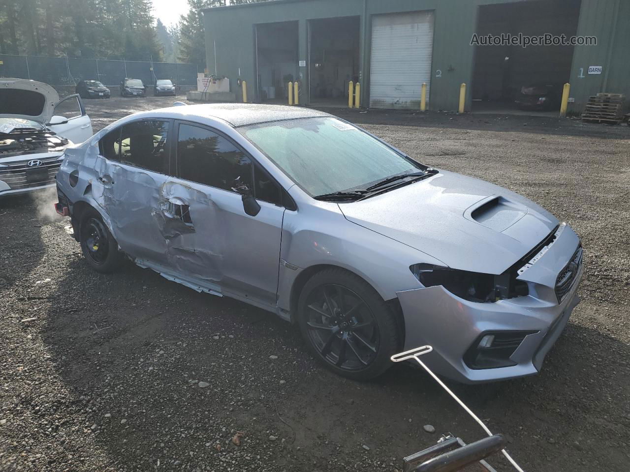 2020 Subaru Wrx Premium Silver vin: JF1VA1F6XL8803088