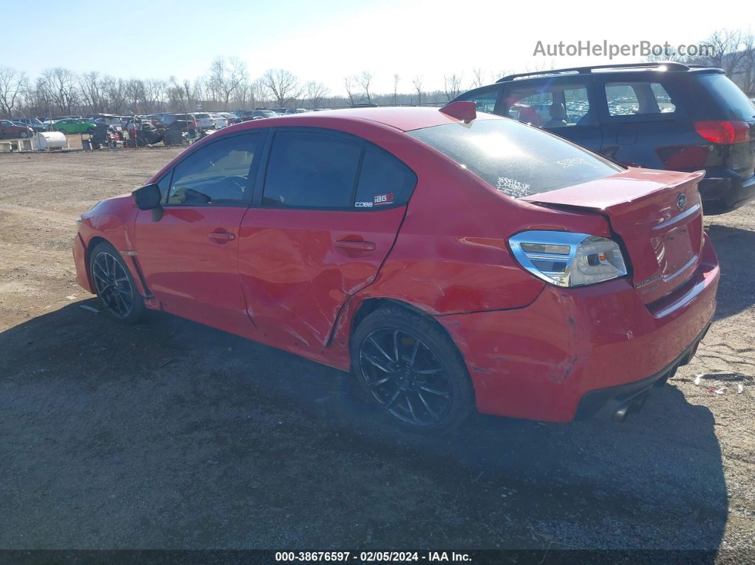 2021 Subaru Wrx Limited Red vin: JF1VA1H60M9810575