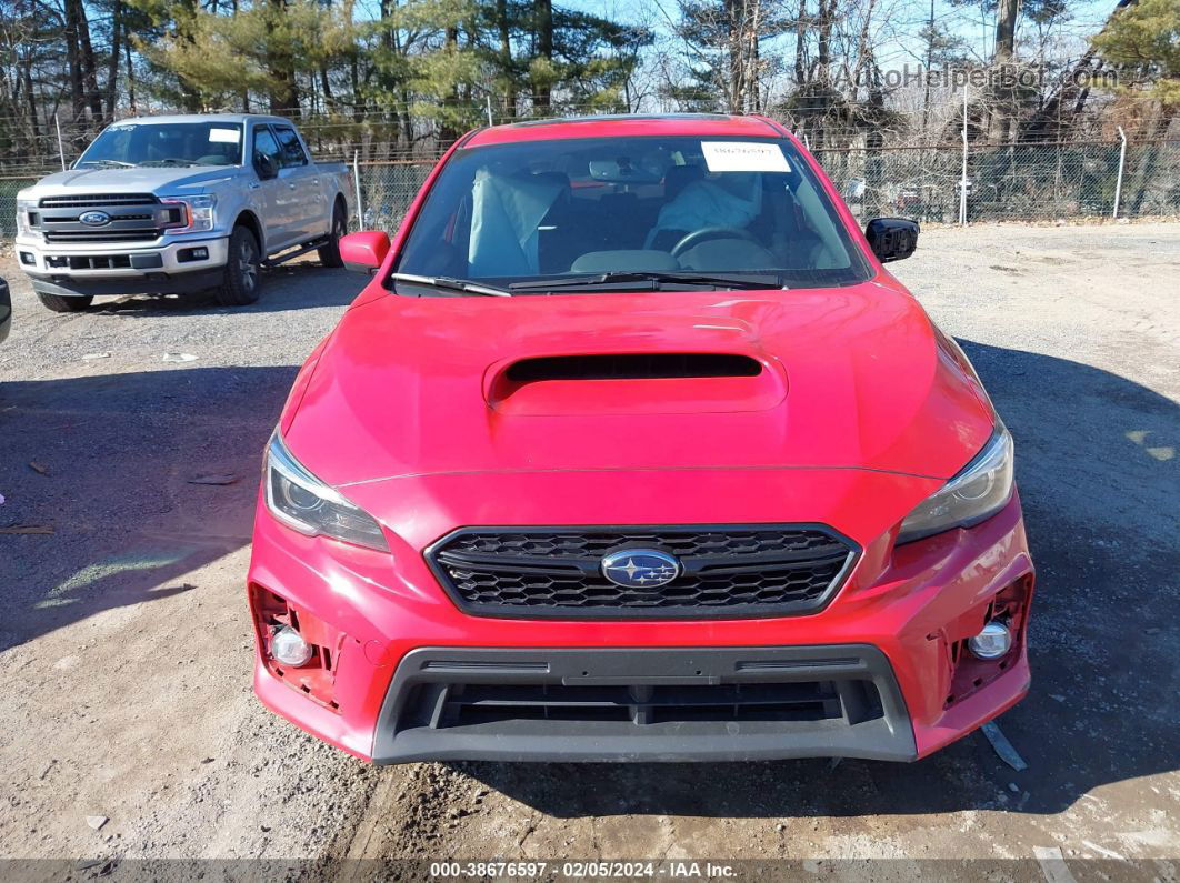 2021 Subaru Wrx Limited Red vin: JF1VA1H60M9810575