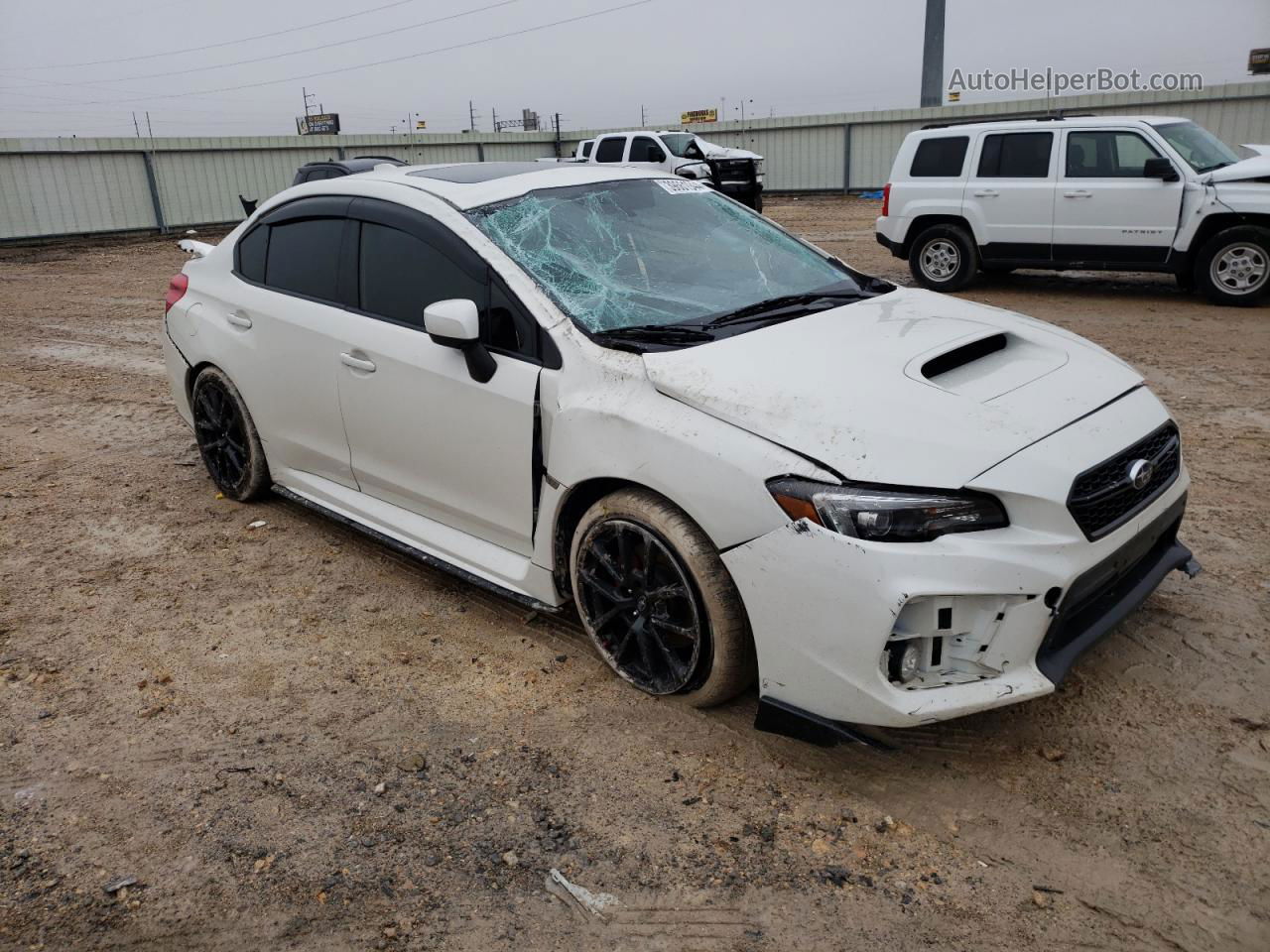 2021 Subaru Wrx Limited White vin: JF1VA1H60M9824492