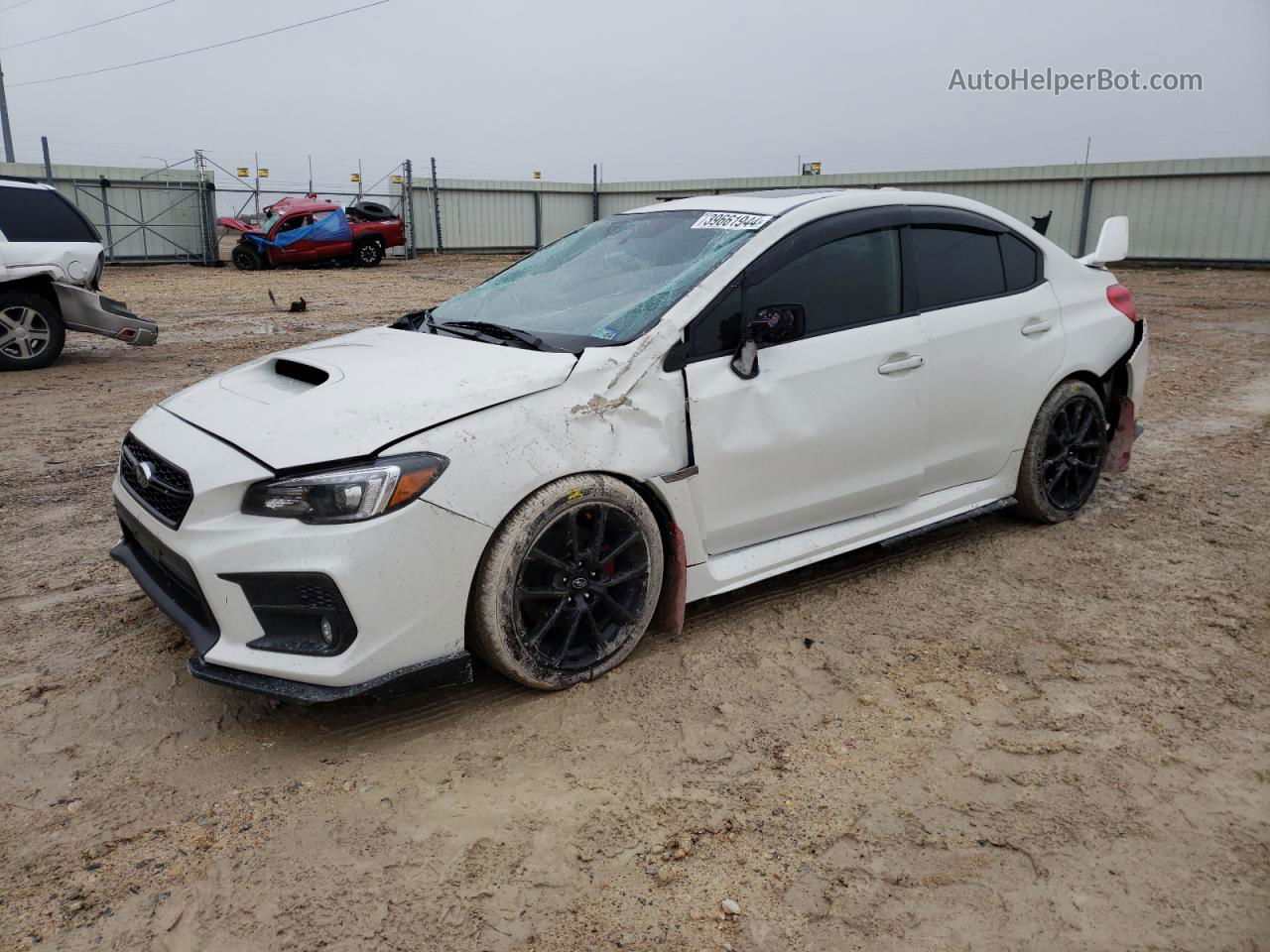 2021 Subaru Wrx Limited White vin: JF1VA1H60M9824492