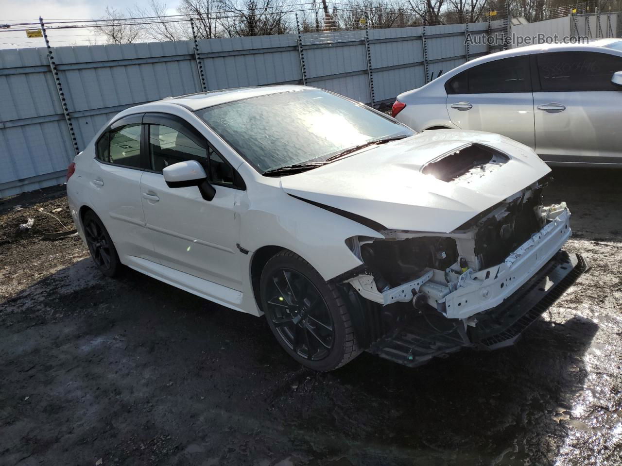 2020 Subaru Wrx Limited White vin: JF1VA1H62L9825805