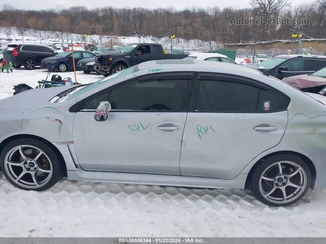 2018 Subaru Wrx Limited Silver vin: JF1VA1H64J9826869