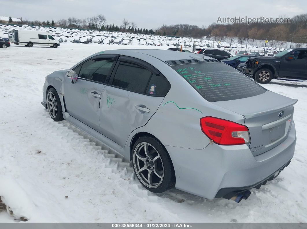 2018 Subaru Wrx Limited Silver vin: JF1VA1H64J9826869