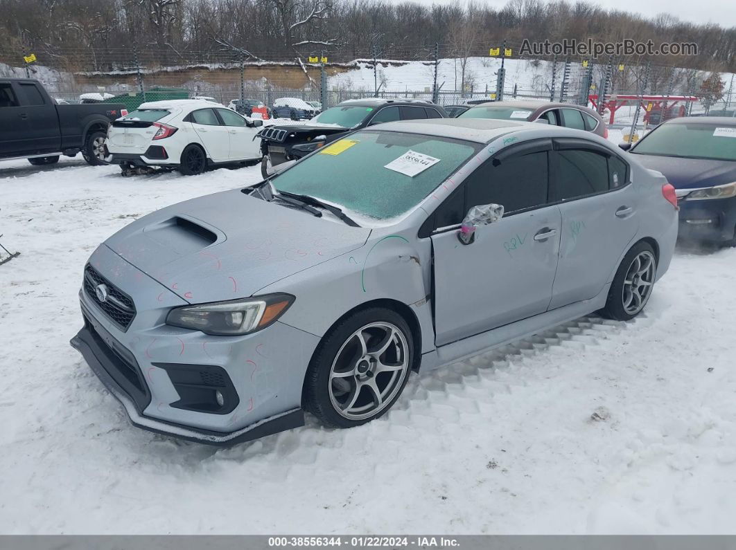 2018 Subaru Wrx Limited Silver vin: JF1VA1H64J9826869