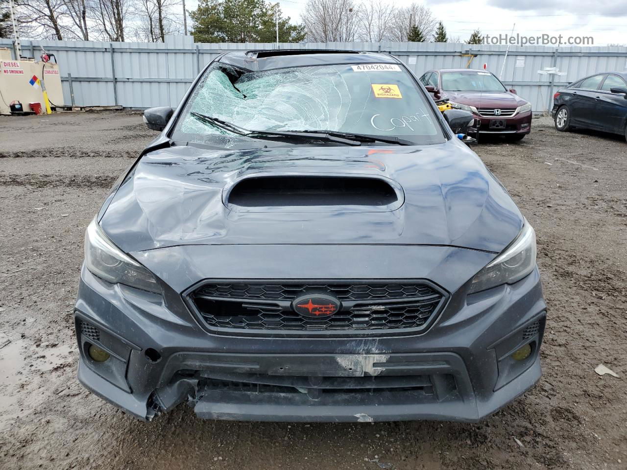 2018 Subaru Wrx Limited Черный vin: JF1VA1H64J9829500