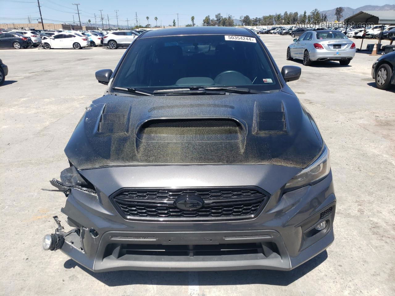 2020 Subaru Wrx Limited Gray vin: JF1VA1H64L9803367