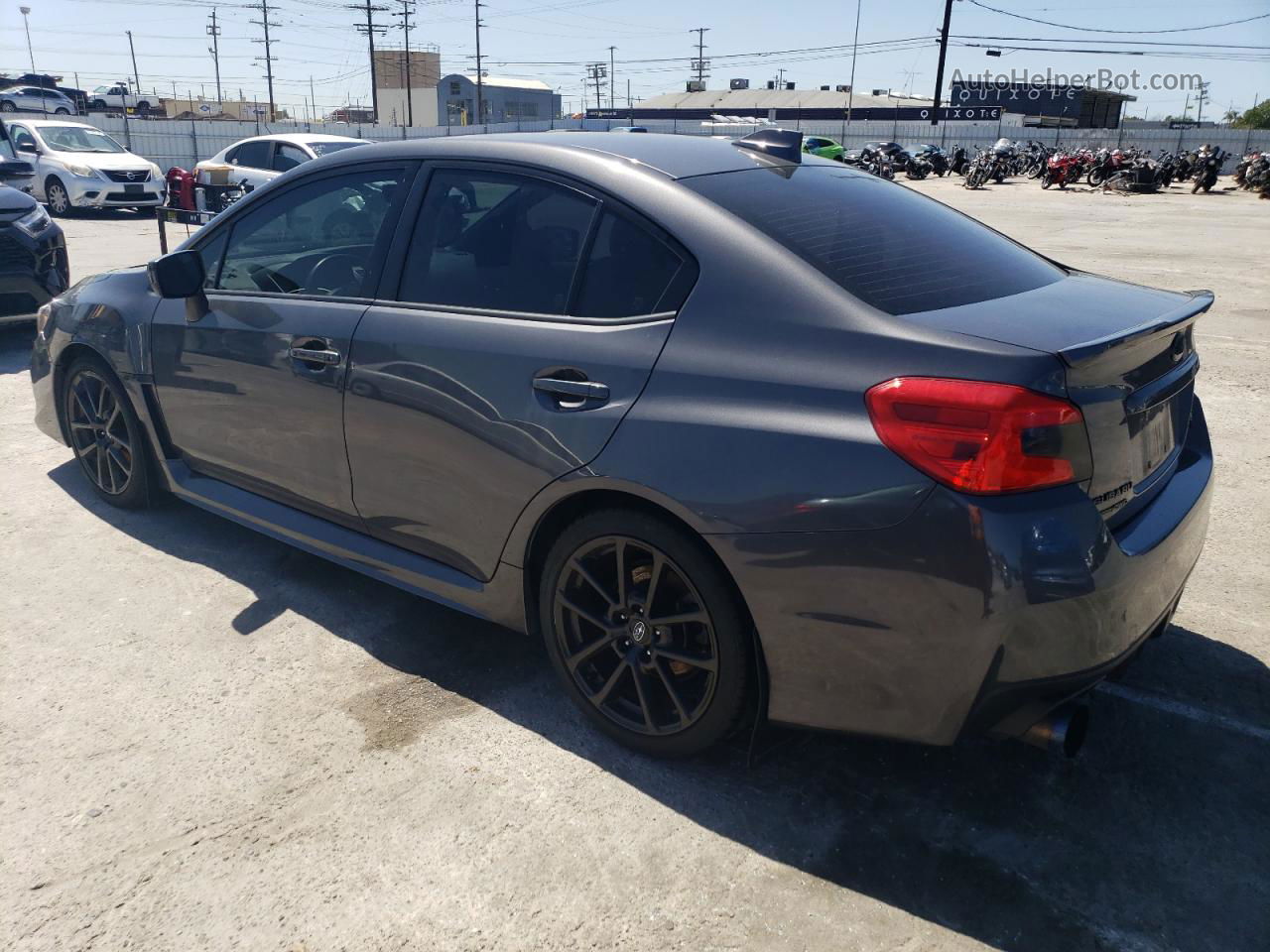 2020 Subaru Wrx Limited Gray vin: JF1VA1H64L9803367