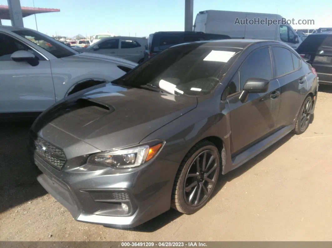 2020 Subaru Wrx Limited Gray vin: JF1VA1H64L9816118