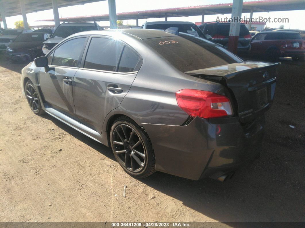 2020 Subaru Wrx Limited Gray vin: JF1VA1H64L9816118