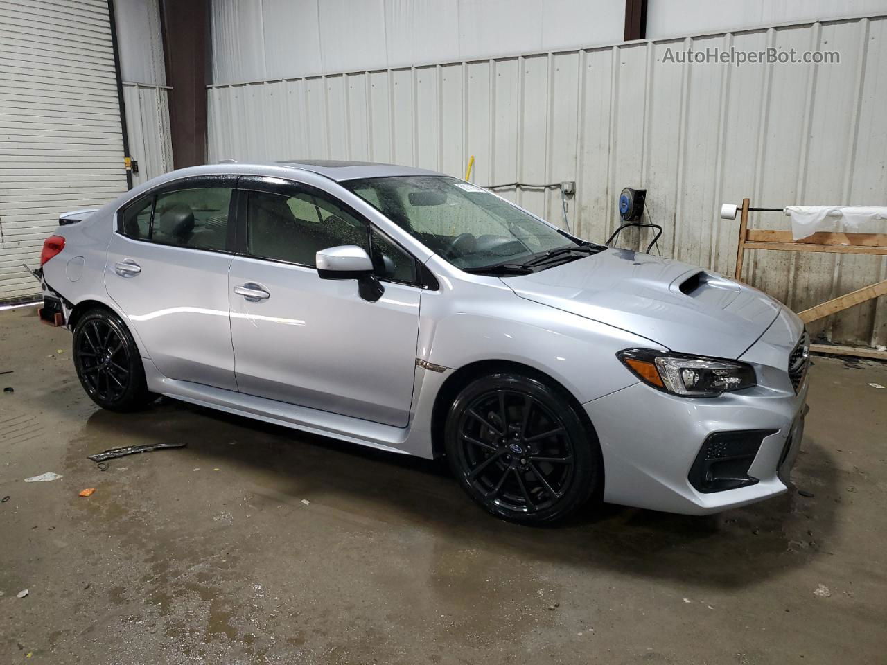 2020 Subaru Wrx Limited Silver vin: JF1VA1H64L9820220