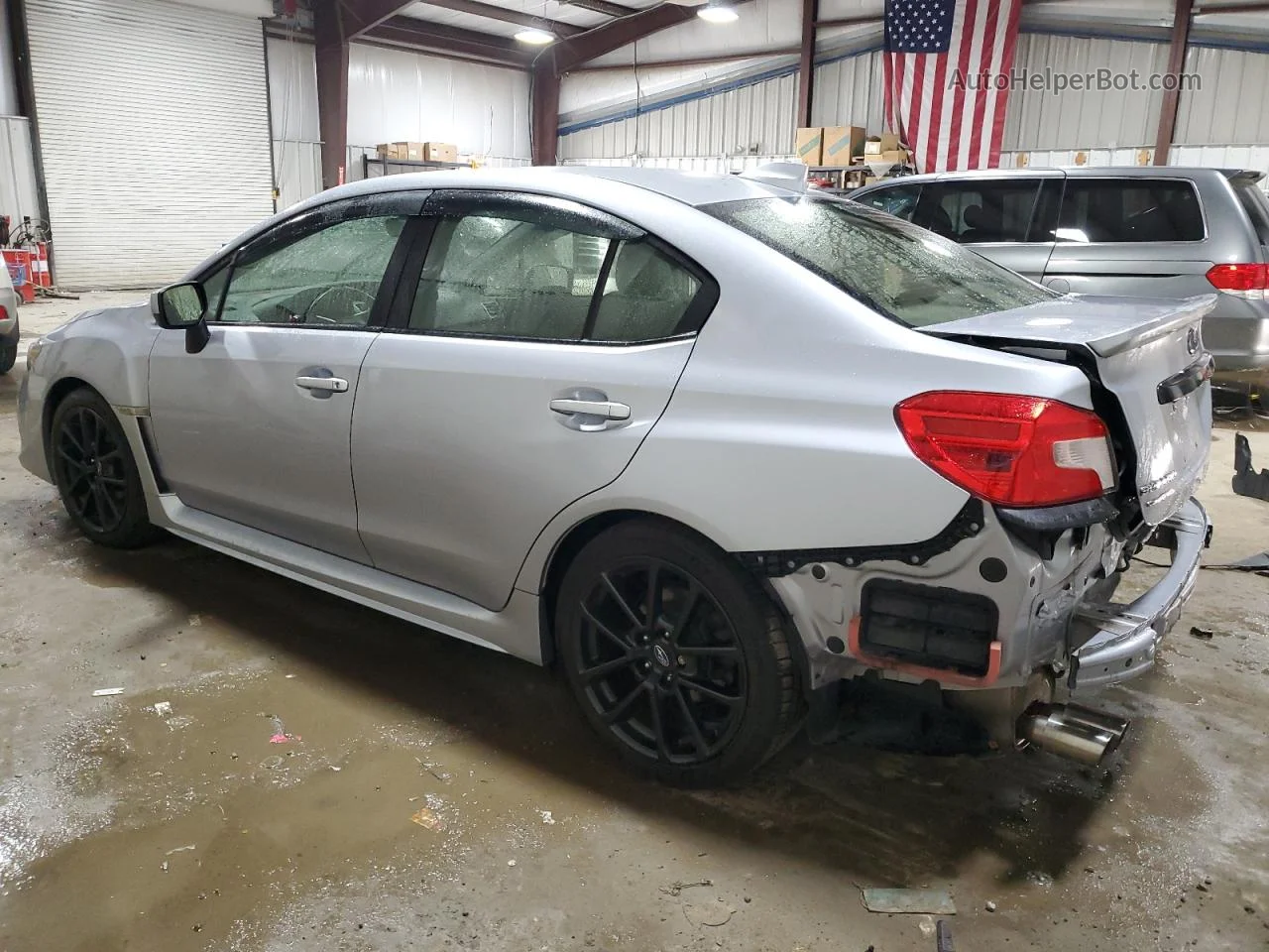 2020 Subaru Wrx Limited Silver vin: JF1VA1H64L9820220