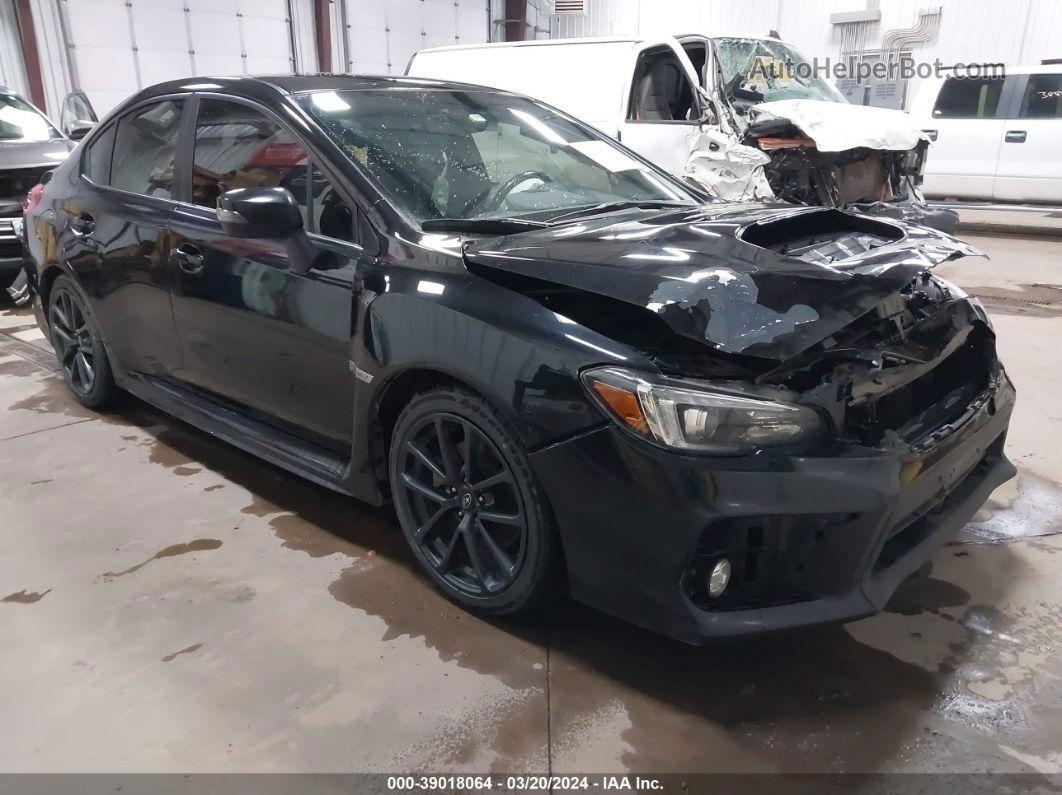 2018 Subaru Wrx Limited Черный vin: JF1VA1H65J9807568