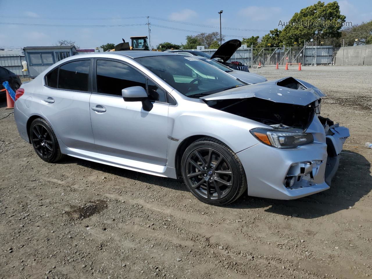 2021 Subaru Wrx Limited Silver vin: JF1VA1H65M9810720