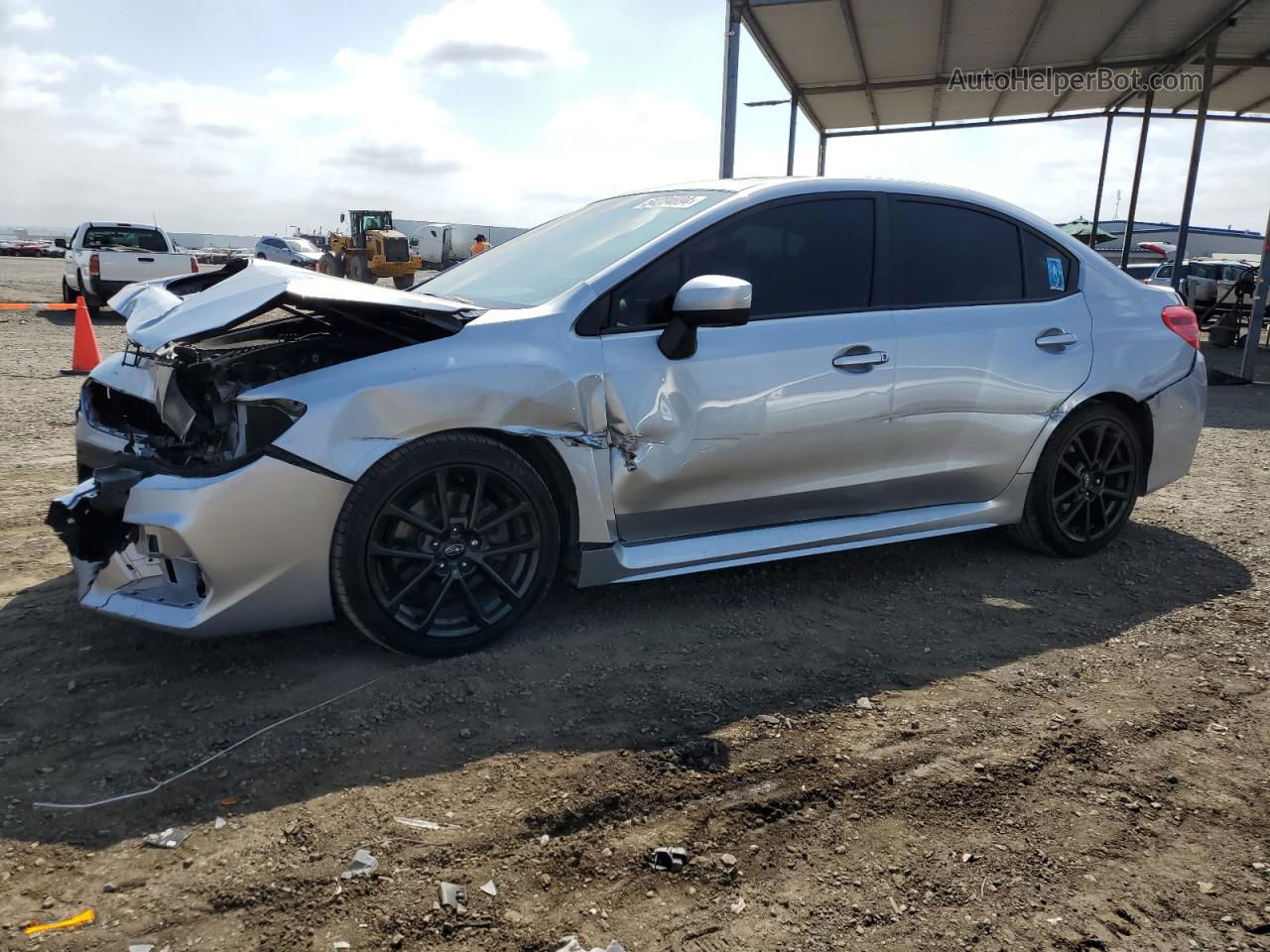 2021 Subaru Wrx Limited Silver vin: JF1VA1H65M9810720