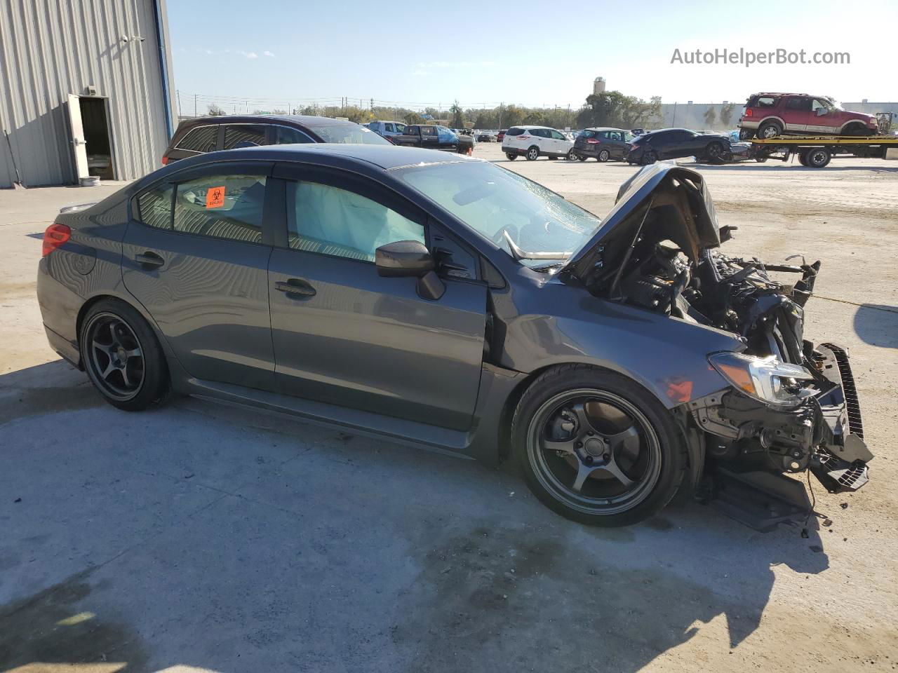 2021 Subaru Wrx Limited Gray vin: JF1VA1H65M9821989