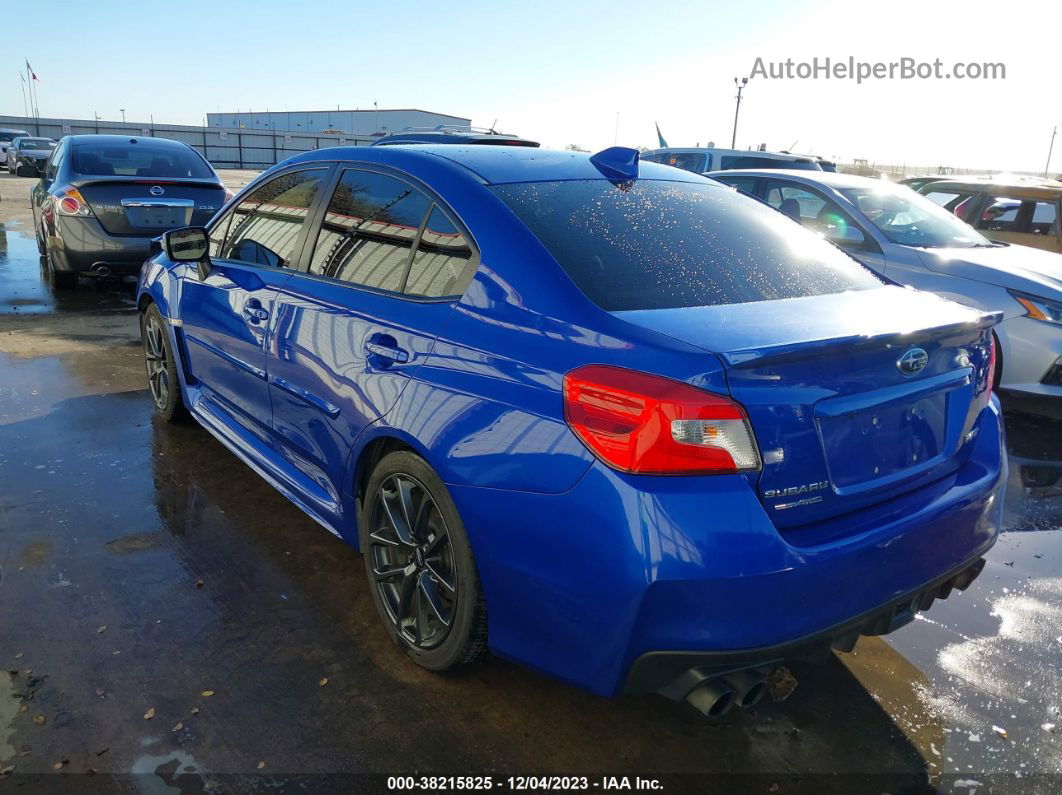 2018 Subaru Wrx Limited Синий vin: JF1VA1H66J9836481