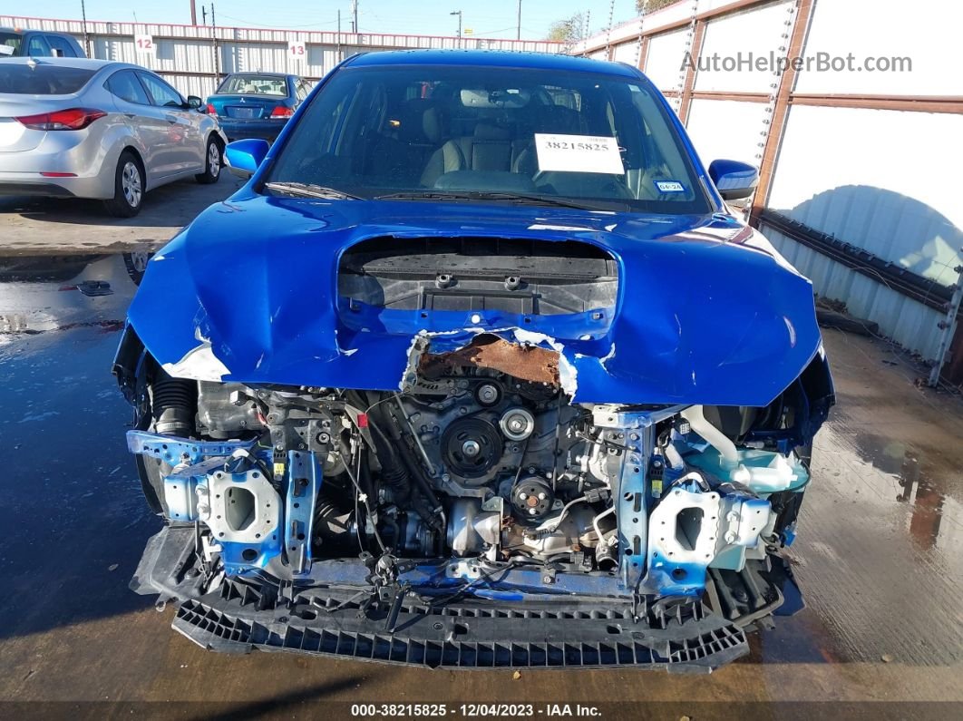 2018 Subaru Wrx Limited Синий vin: JF1VA1H66J9836481