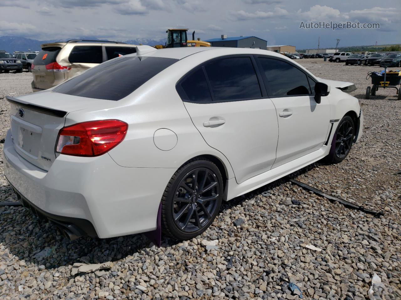 2020 Subaru Wrx Limited White vin: JF1VA1H66L9808344