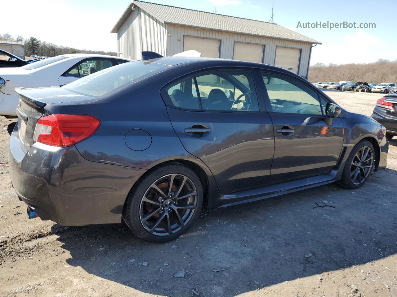 2018 Subaru Wrx Limited Gray vin: JF1VA1H68J9801148