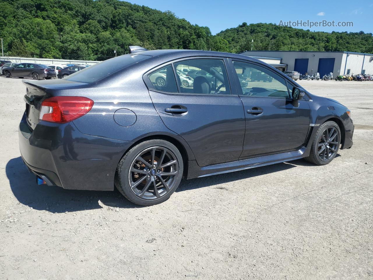 2018 Subaru Wrx Limited Charcoal vin: JF1VA1H68J9801148