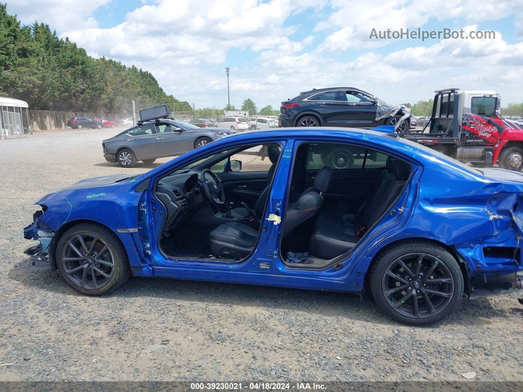 2018 Subaru Wrx Limited Blue vin: JF1VA1H69J9810540