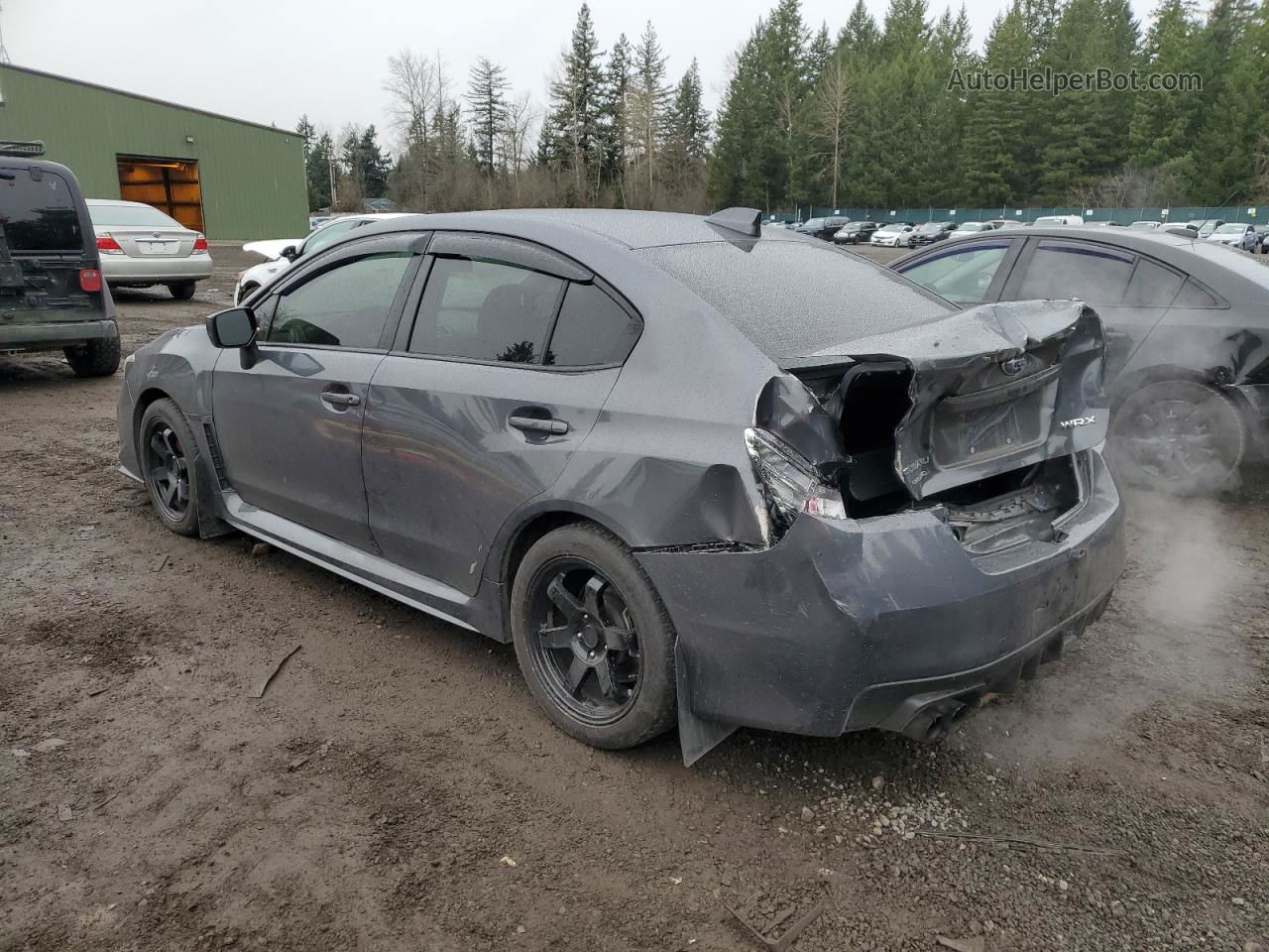 2021 Subaru Wrx Limited Gray vin: JF1VA1H69M9820070