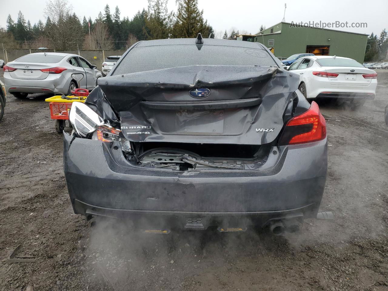 2021 Subaru Wrx Limited Gray vin: JF1VA1H69M9820070