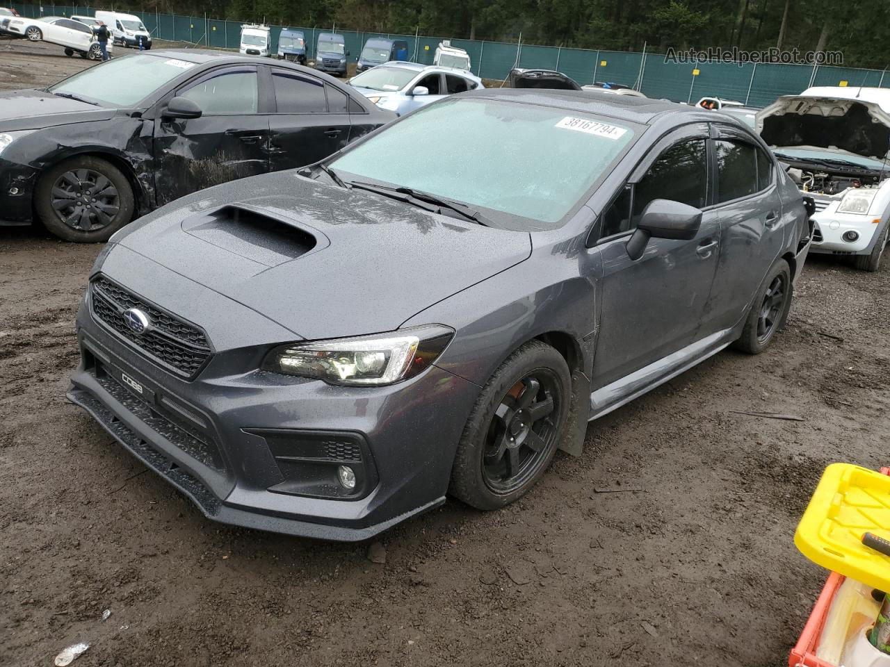 2021 Subaru Wrx Limited Gray vin: JF1VA1H69M9820070