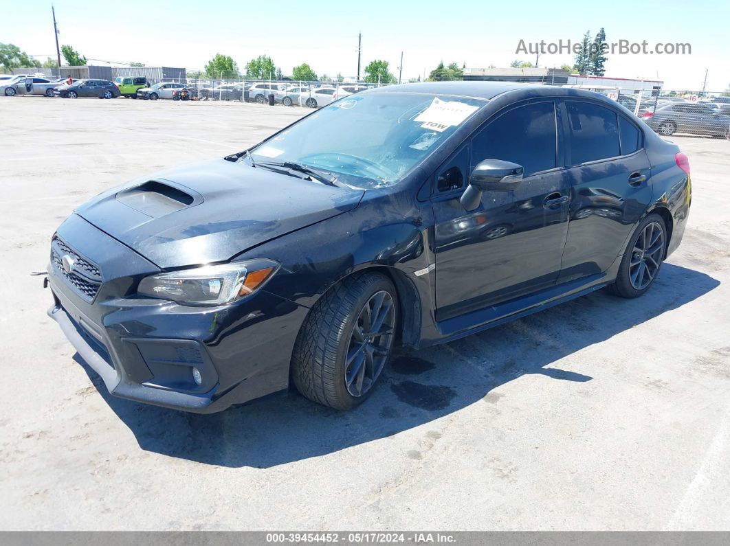 2018 Subaru Wrx Limited Black vin: JF1VA1H6XJ9827847