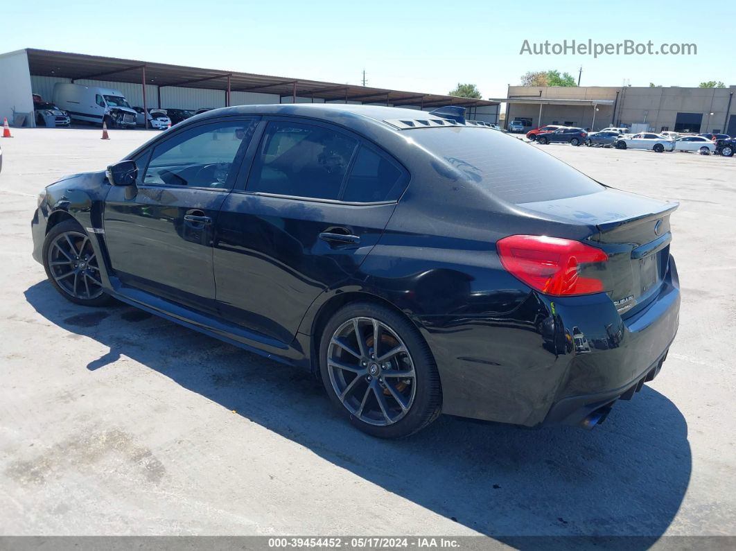 2018 Subaru Wrx Limited Black vin: JF1VA1H6XJ9827847