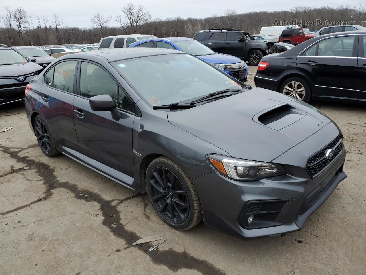 2020 Subaru Wrx Limited Gray vin: JF1VA1H6XL9801624