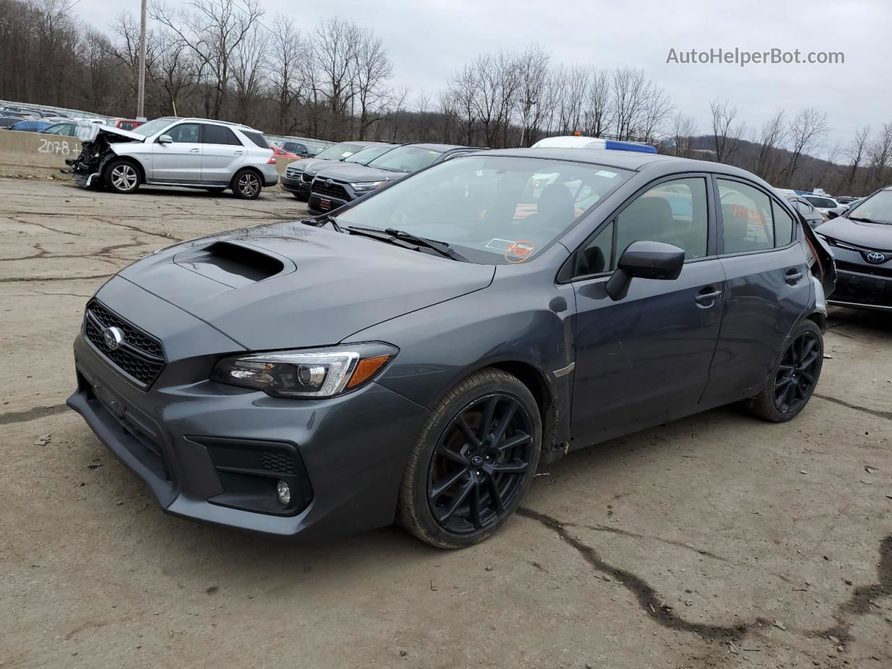 2020 Subaru Wrx Limited Gray vin: JF1VA1H6XL9801624