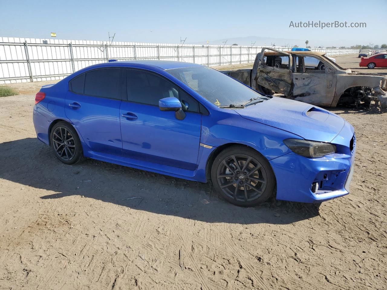 2021 Subaru Wrx Limited Blue vin: JF1VA1H6XM9806694