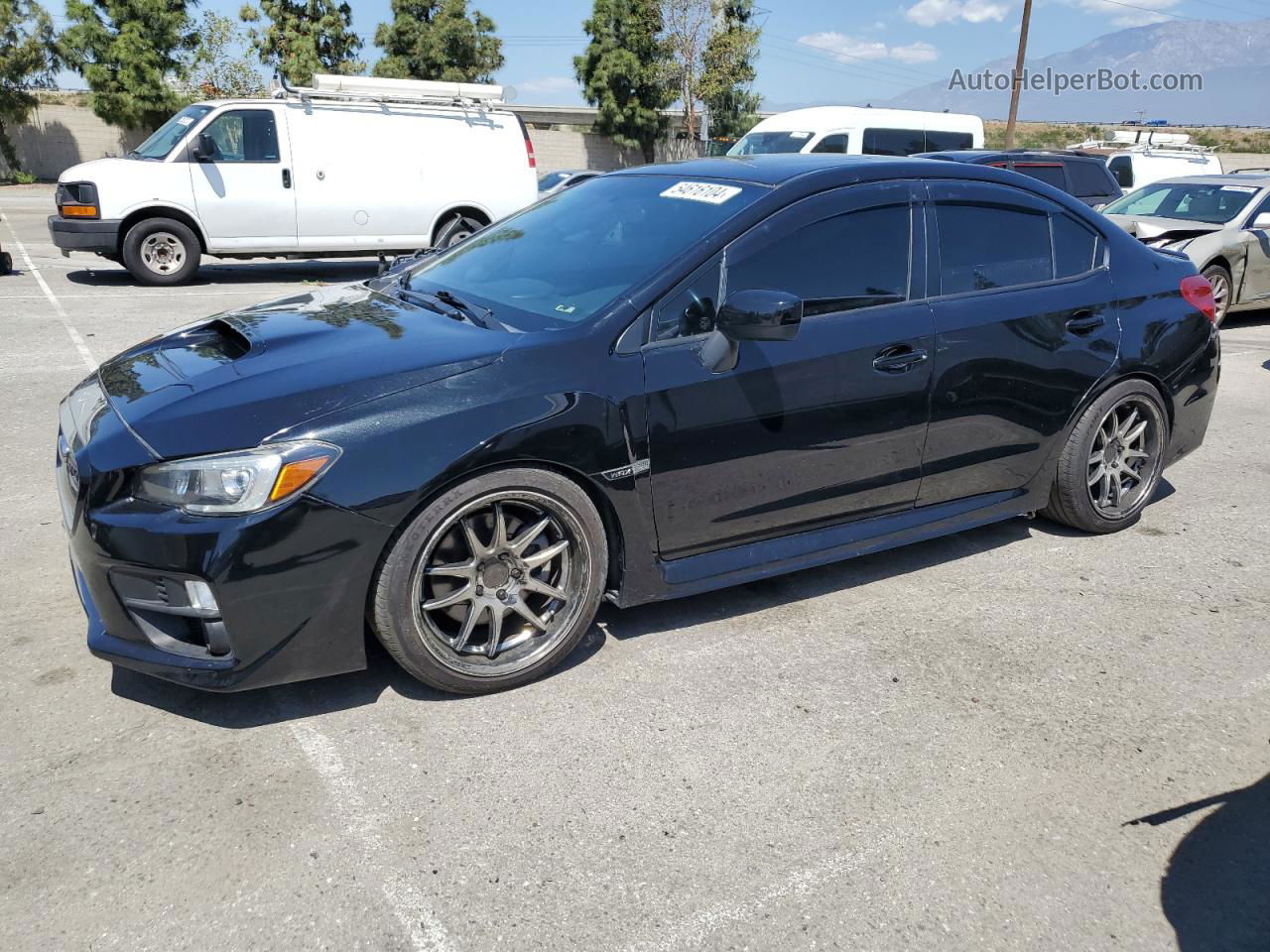 2017 Subaru Wrx Limited Black vin: JF1VA1J60H8809299