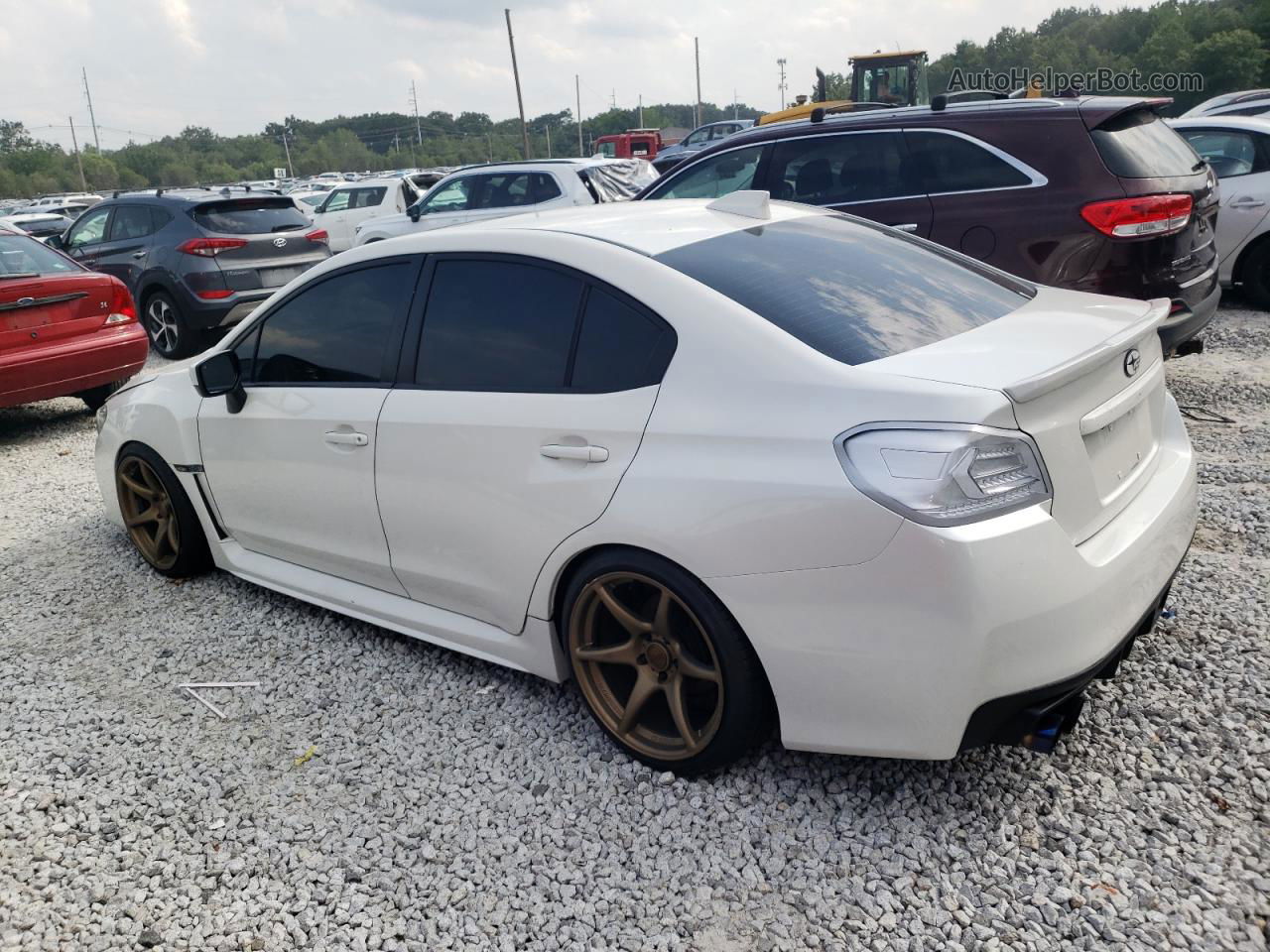 2017 Subaru Wrx Limited White vin: JF1VA1J60H9820071